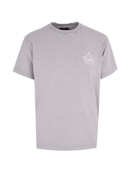T-shirt uomo Mauna Kea logo wash panna MAUNA KEA | MKU100SW03
